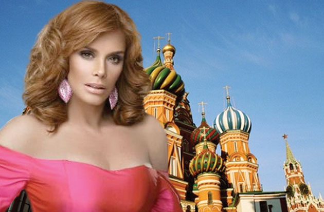 Lucia mendez en Rusia