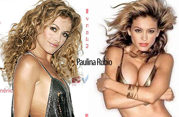 Paulina Rubio pechonalidad