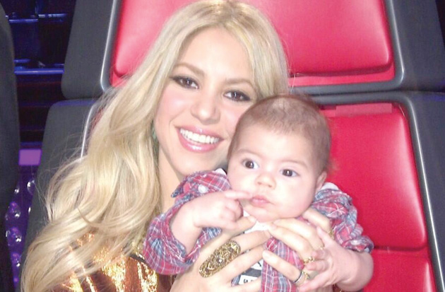 Shakira e hijo