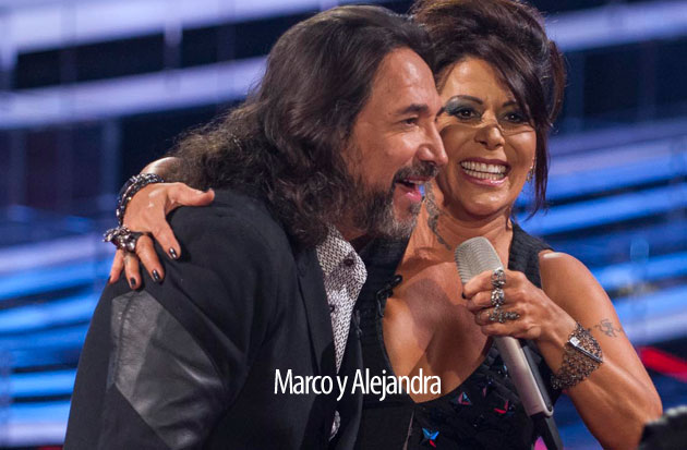 Marco A SOlis y Alejandra Guzman