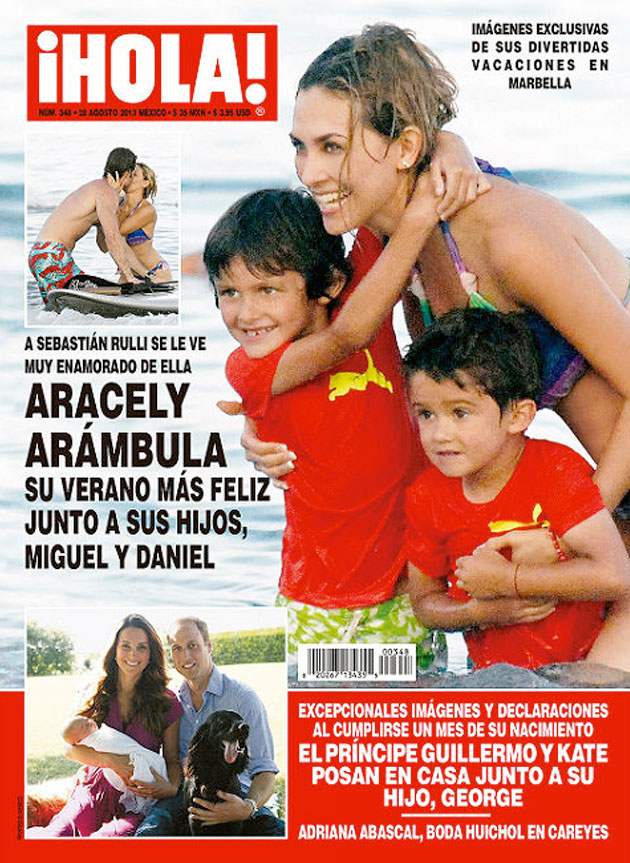 Aracely Arambula revista hola