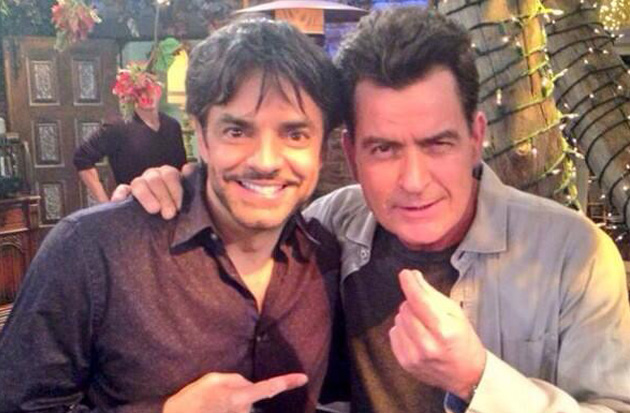 eugenio derbez charlie sheen