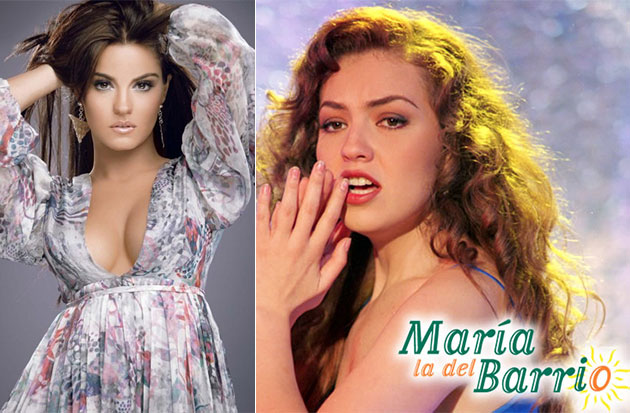 Maite Perroni y María la del Barrio