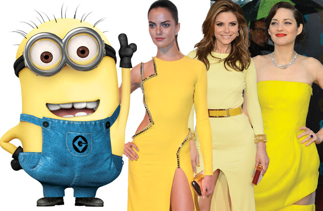 mujeres amarillo minion