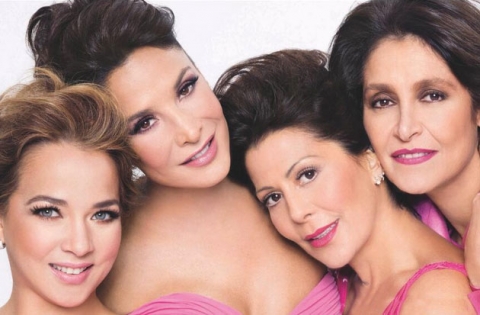 Daniela Romo, Adamari, Lorena Rojas y Ale Guzmán